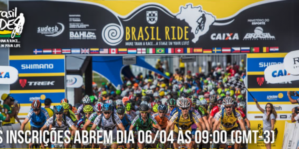 Inscrições do Brasil Ride 2017 abrem dia 06/Abr